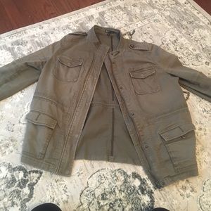 Express army green jacket